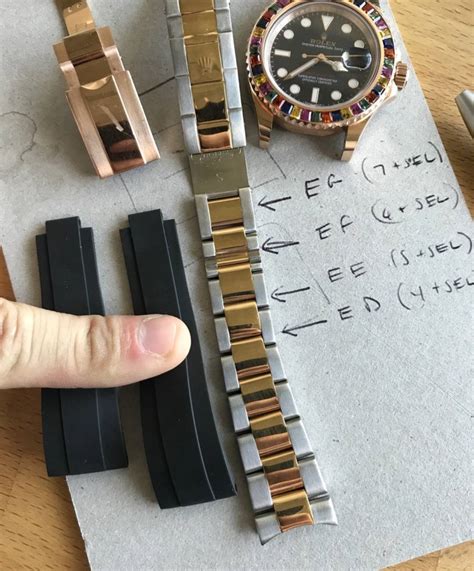 adjust rolex oyster bracelet|oysterflex size chart.